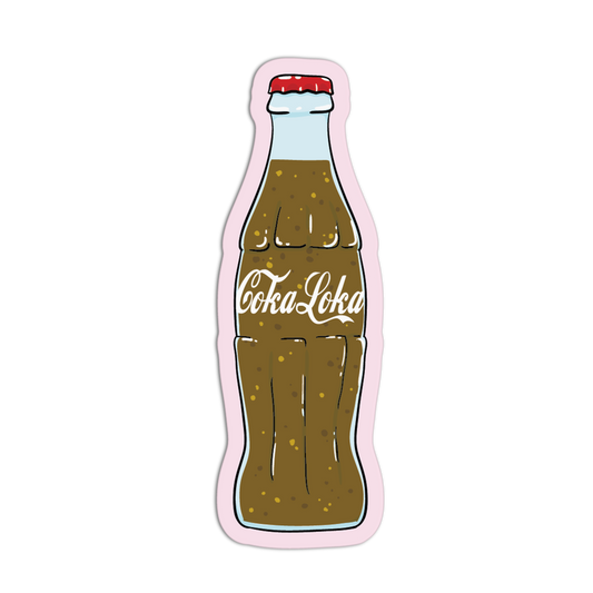 Red Cap Refresher Supermarket Stickers