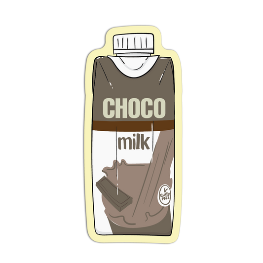 Choco Milk Supermarket Stickers