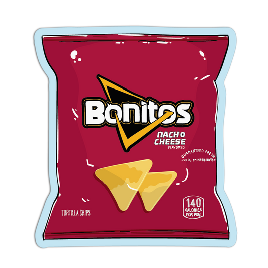 Calorie Quick Snack Supermarket Stickers