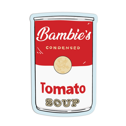 Bambie's Condensed Supermarket Stickers