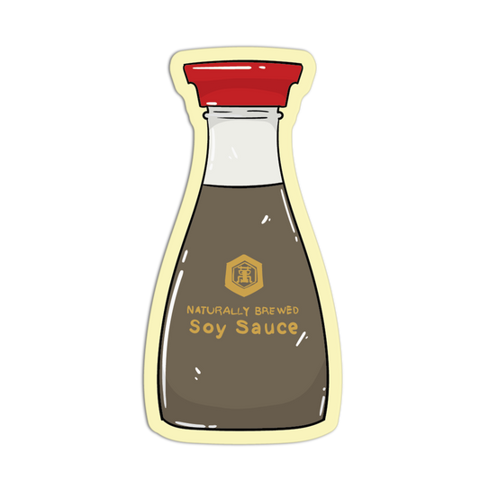 Dark Soy Sauce Supermarket Stickers