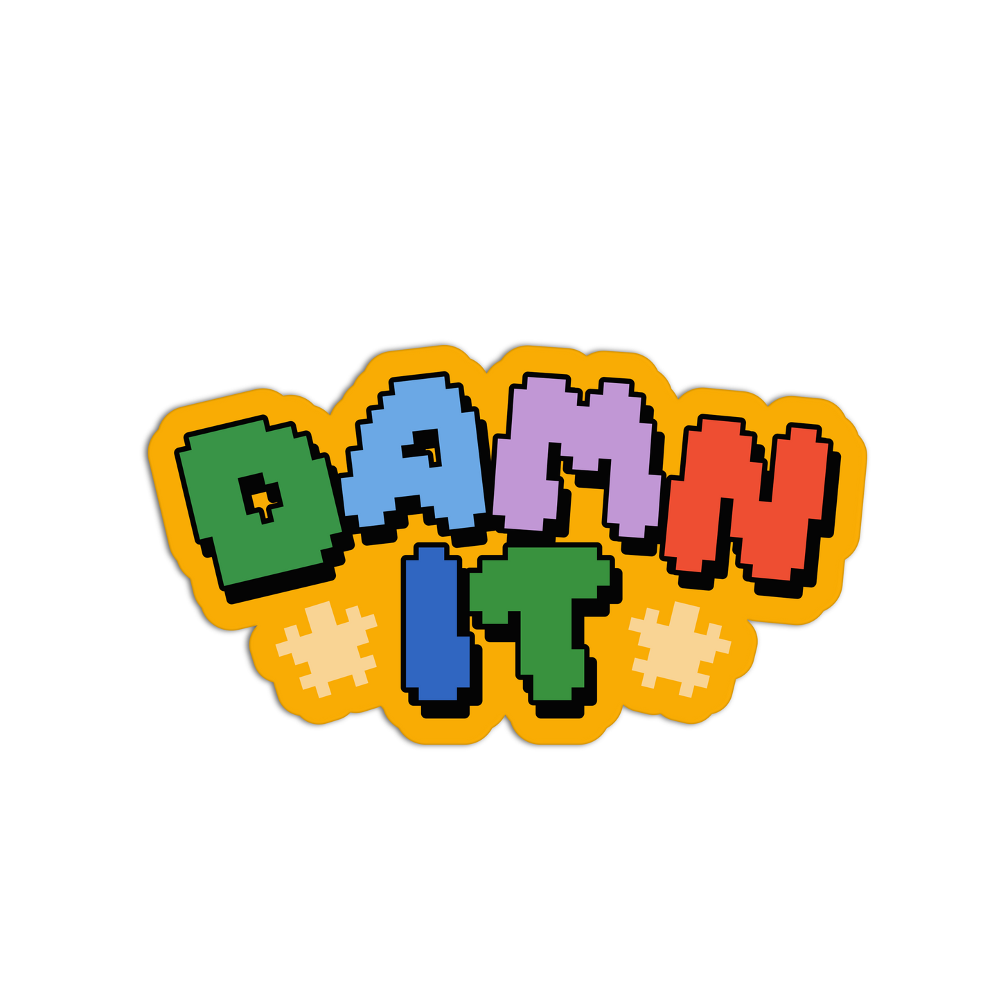 Damn It Swear Jar Sticker