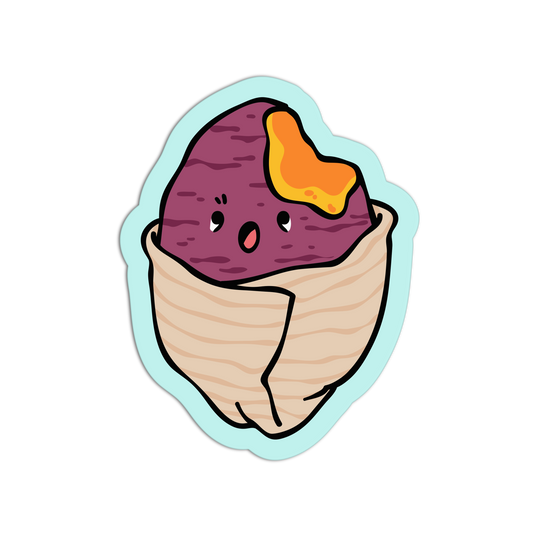 Wrapped Baked - Sweet Potato Sticker