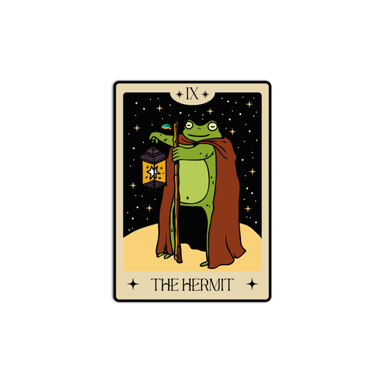 The Hermit Tarot Sticker