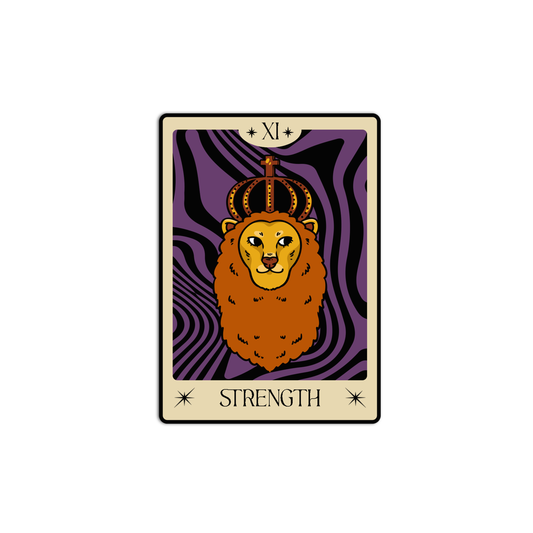 Strength Tarot Sticker