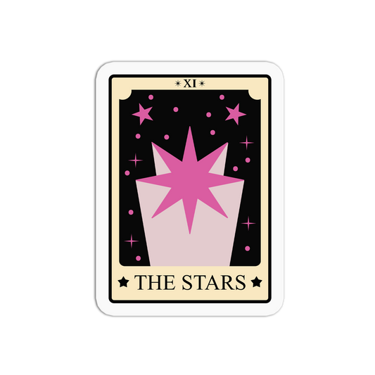 The Stars Tarot Cards Sticker