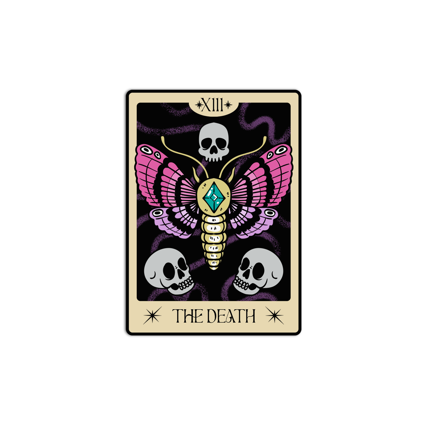 The Death Tarot Sticker