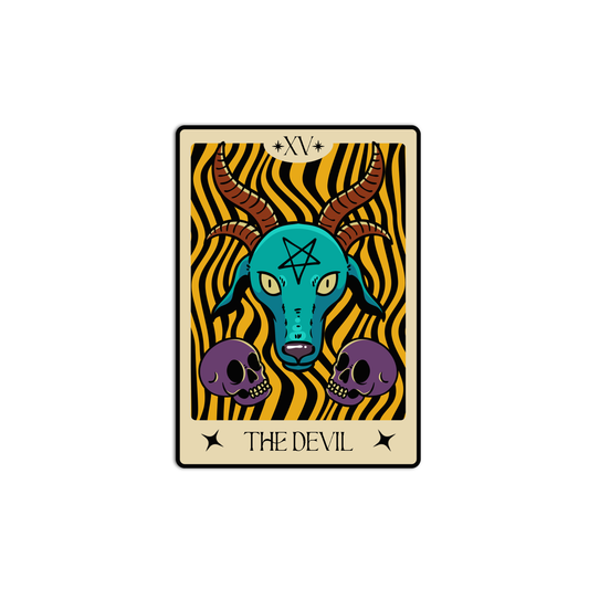 The devil Tarot Sticker