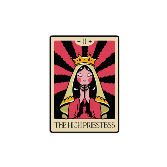 The High Priestess Tarot Sticker