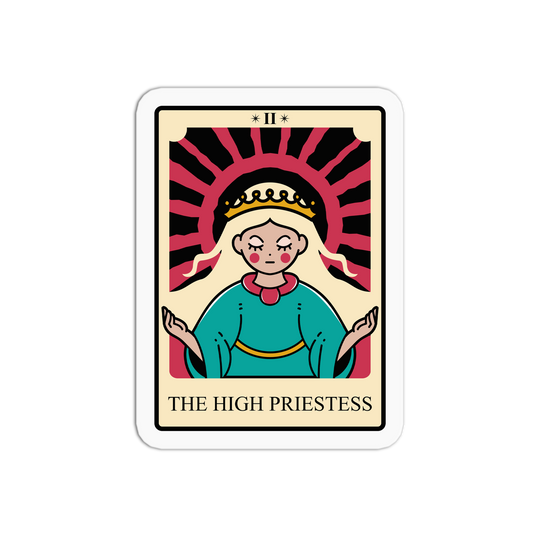 The High Priestess Tarot Cards Sticker