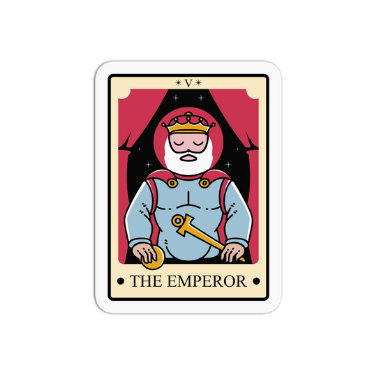 The Emperor Tarot Cards Sticker