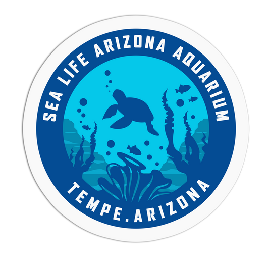 Sea Life Arizona Aquarium Tempe Travel Series Stickers