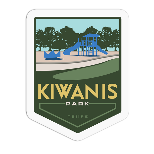 Kiwanis Park Tempe Travel Series Stickers