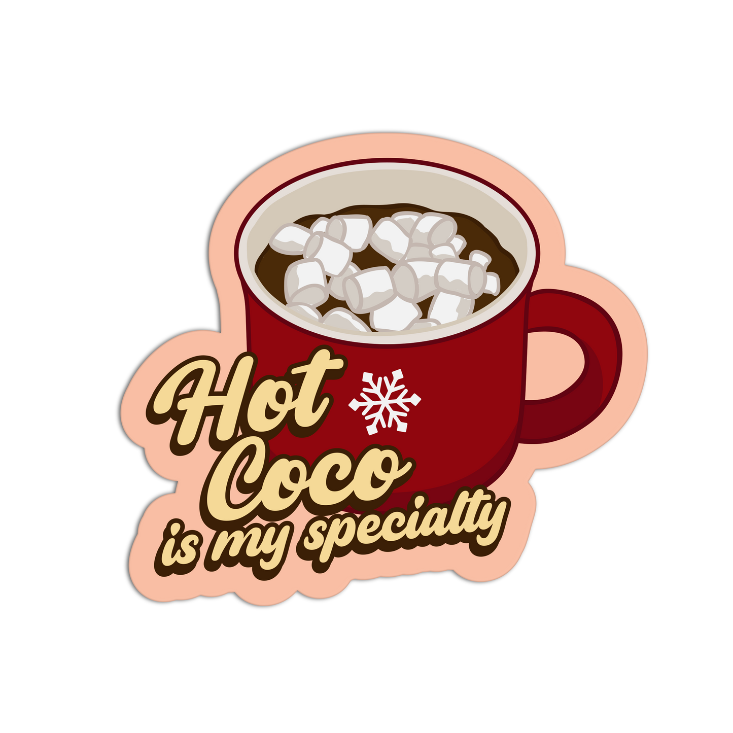 Hot Coco Summer I Turned Pretty Sticker
