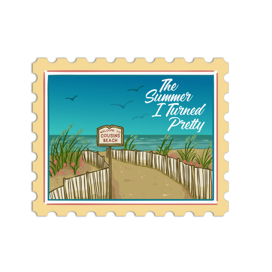Stamp Of Summer I Turned Pretty Sticker