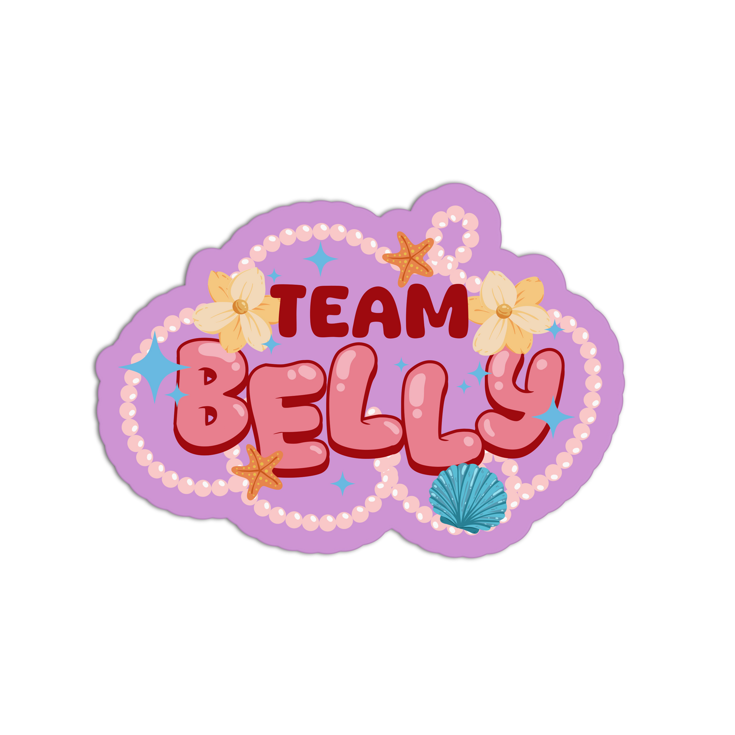 Team Belly Summer I Turned Pretty Sticker