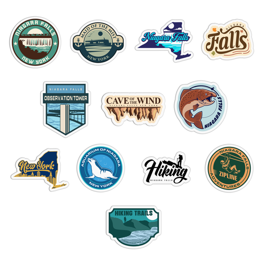 Travel Series_Niagara  Falls  Sticker Sheet