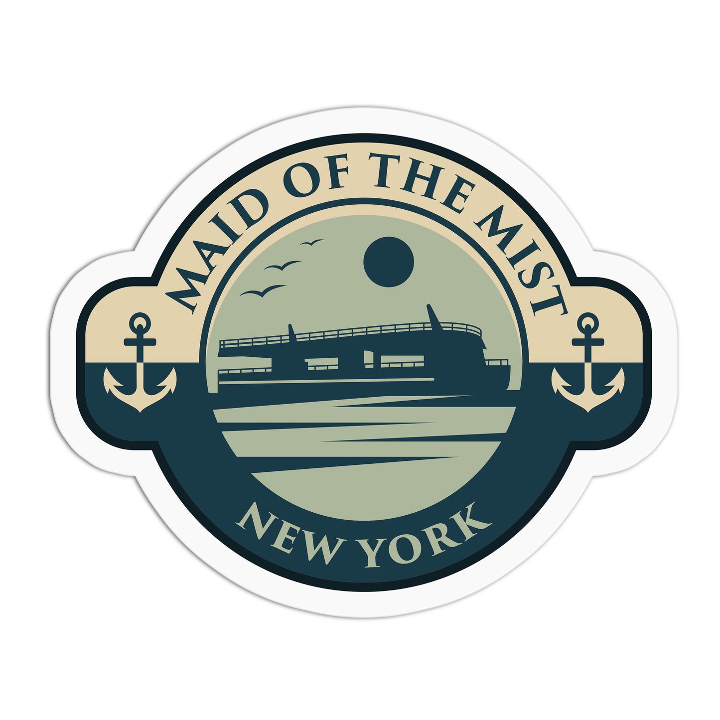 Maid Of The Mist Travel Series_Niagara Falls Sticker