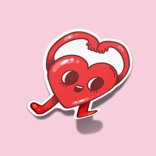 Heart Valentine's Sticker