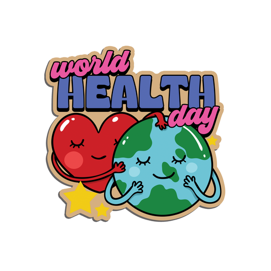 World Health Day Sticker