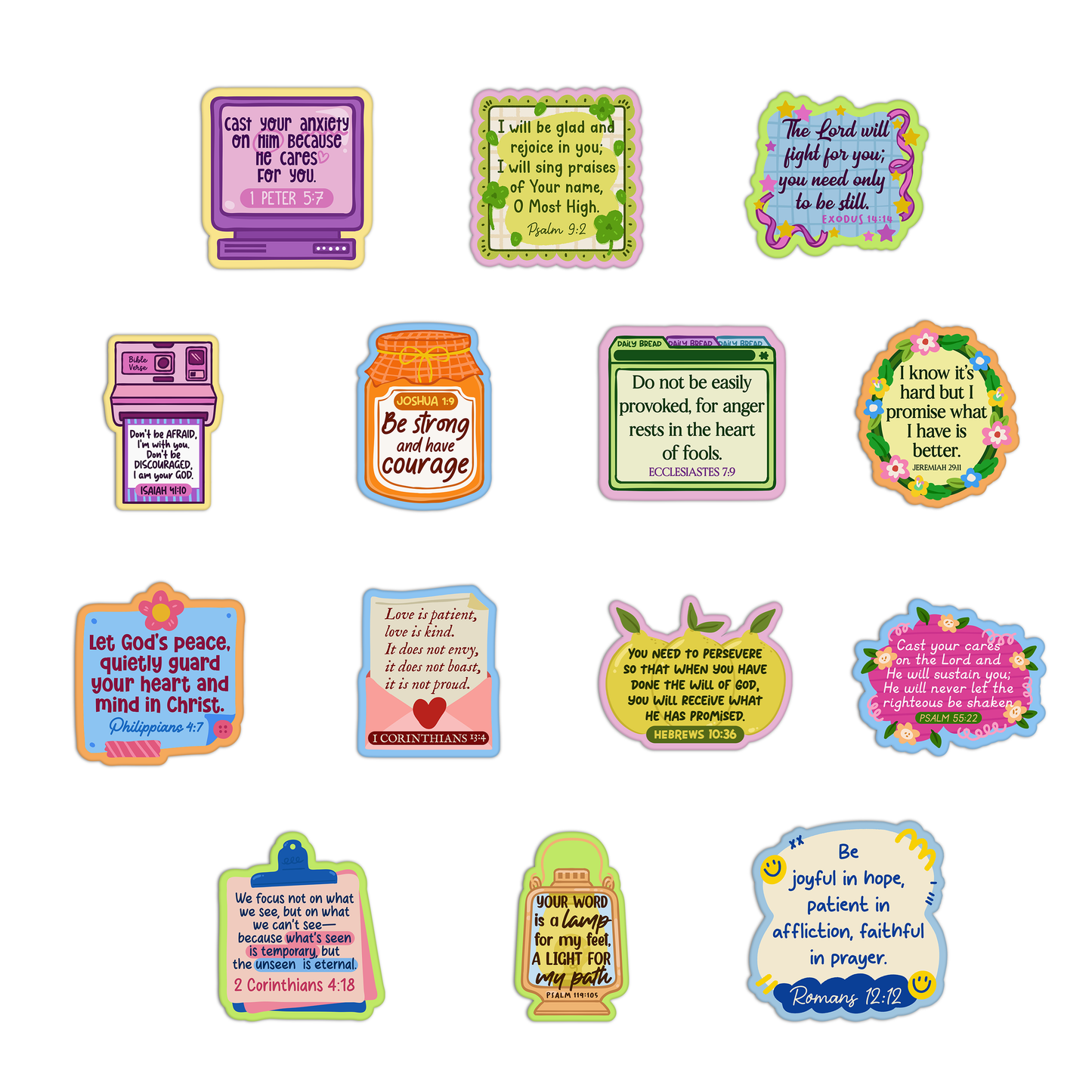Bible Verses Sticker Pack