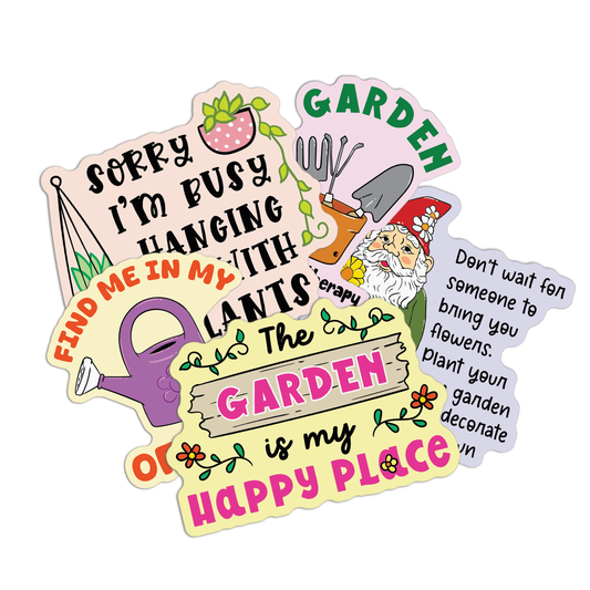 Gardening  Sticker Sheet