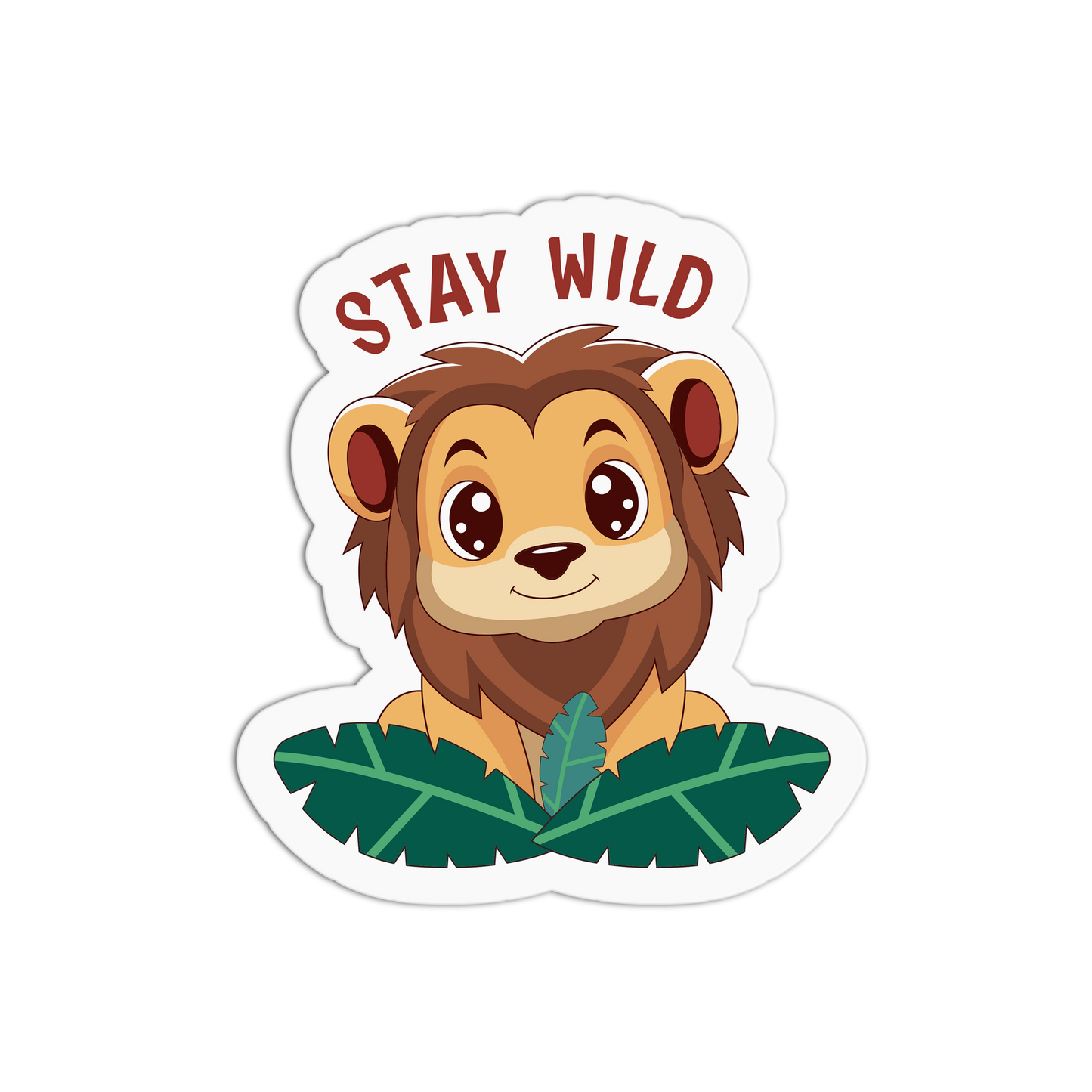 Stay Wild Wildlife Series Sticker