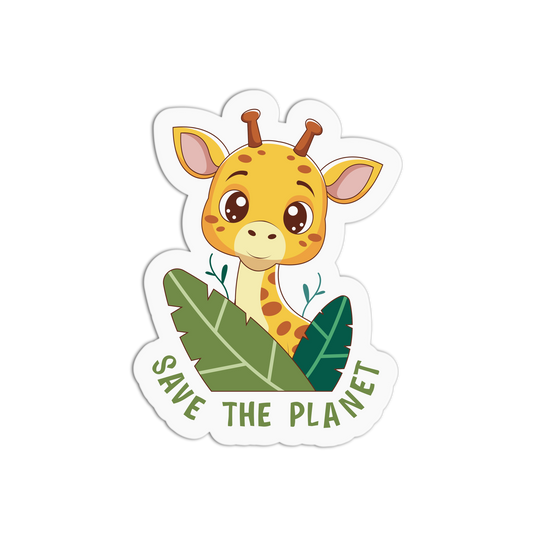 Save The Planet Wildlife Series Sticker