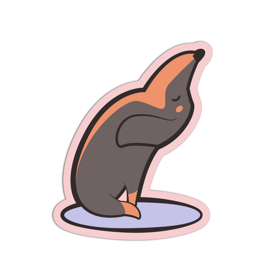 Illustration of a penguin on a white background