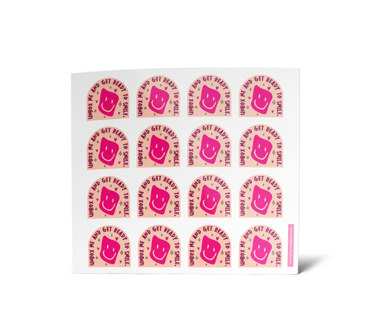 Unbox me and get ready to smile (Sticker Sheets)