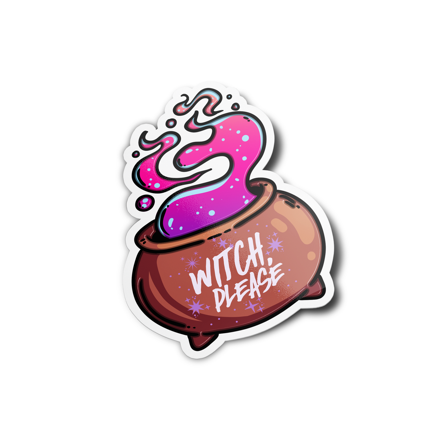 Witch Please Sticker