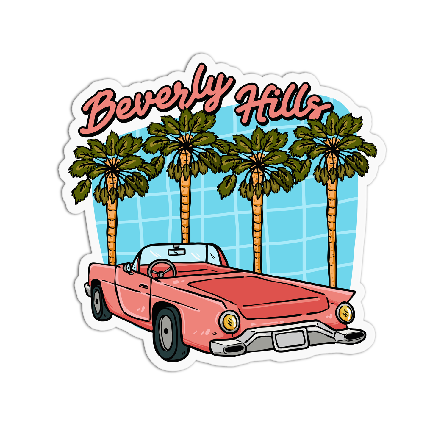 Beverly Hills Sticker