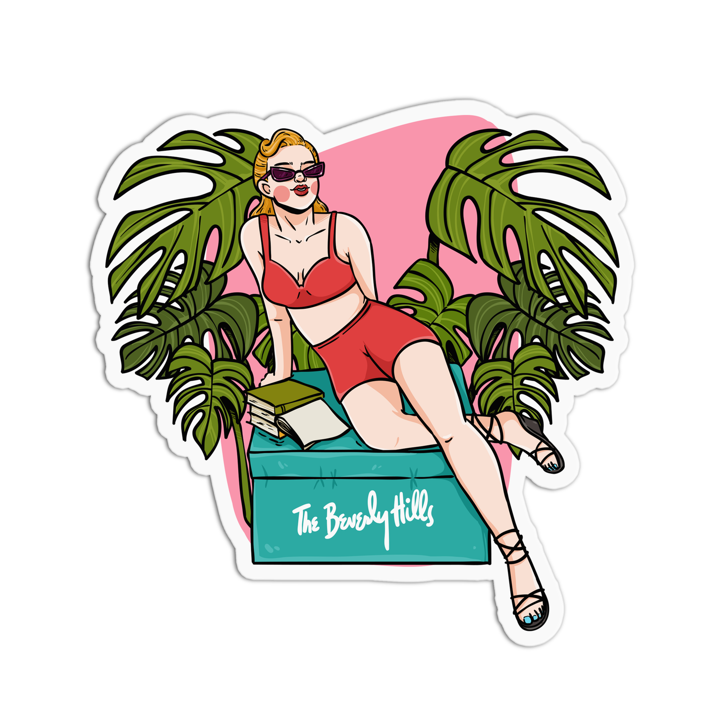 The Beverly Hills Sticker