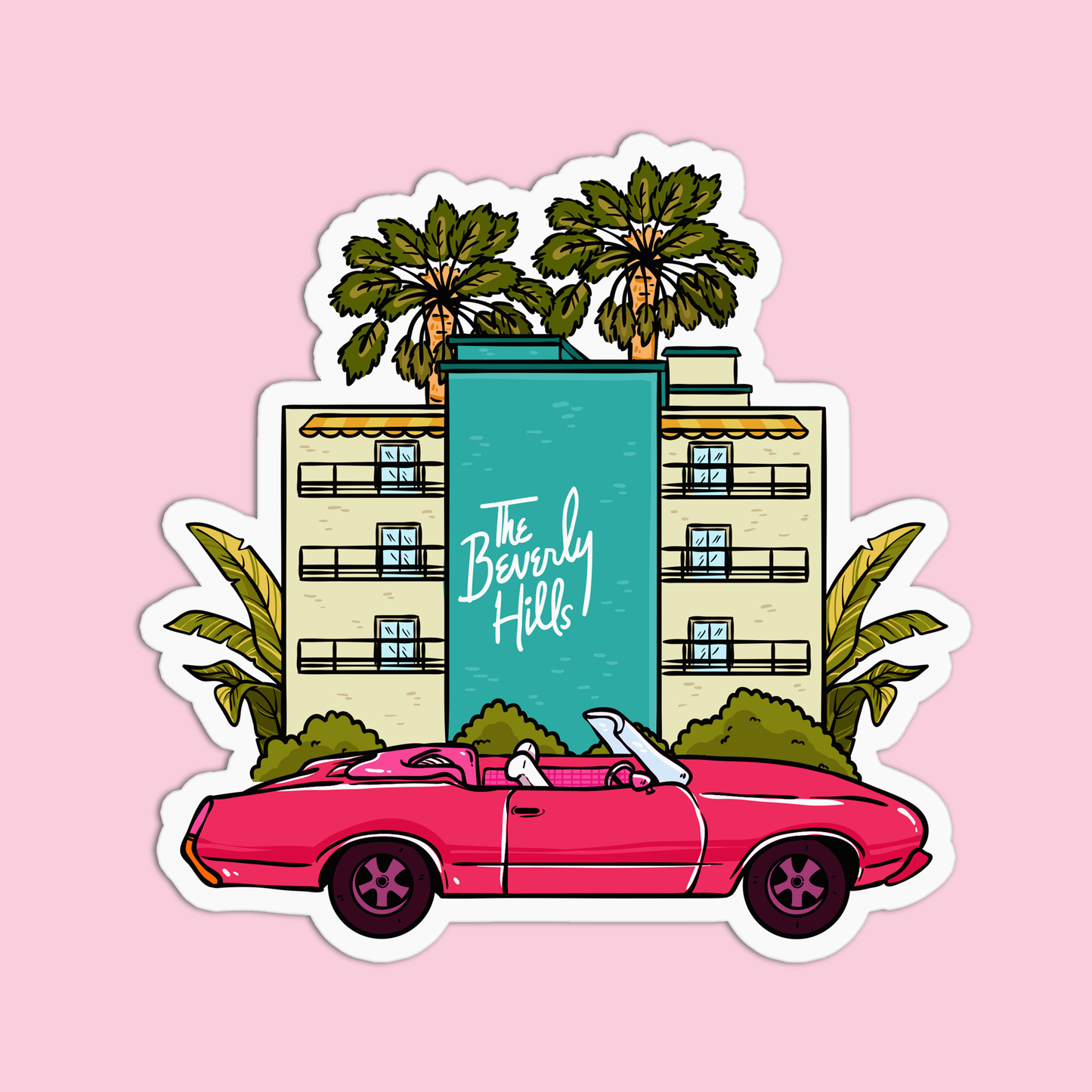 The Beverly Hills Sticker