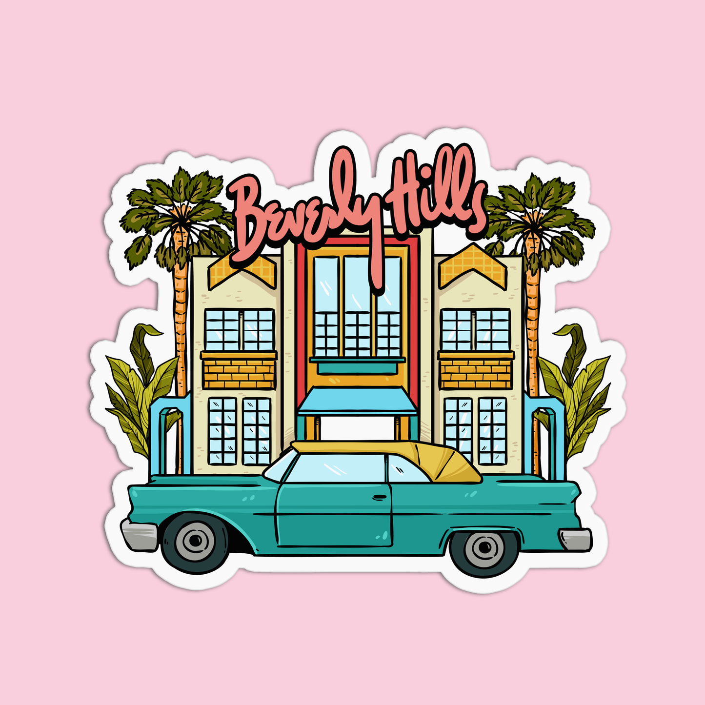 Beverly Hills Sticker