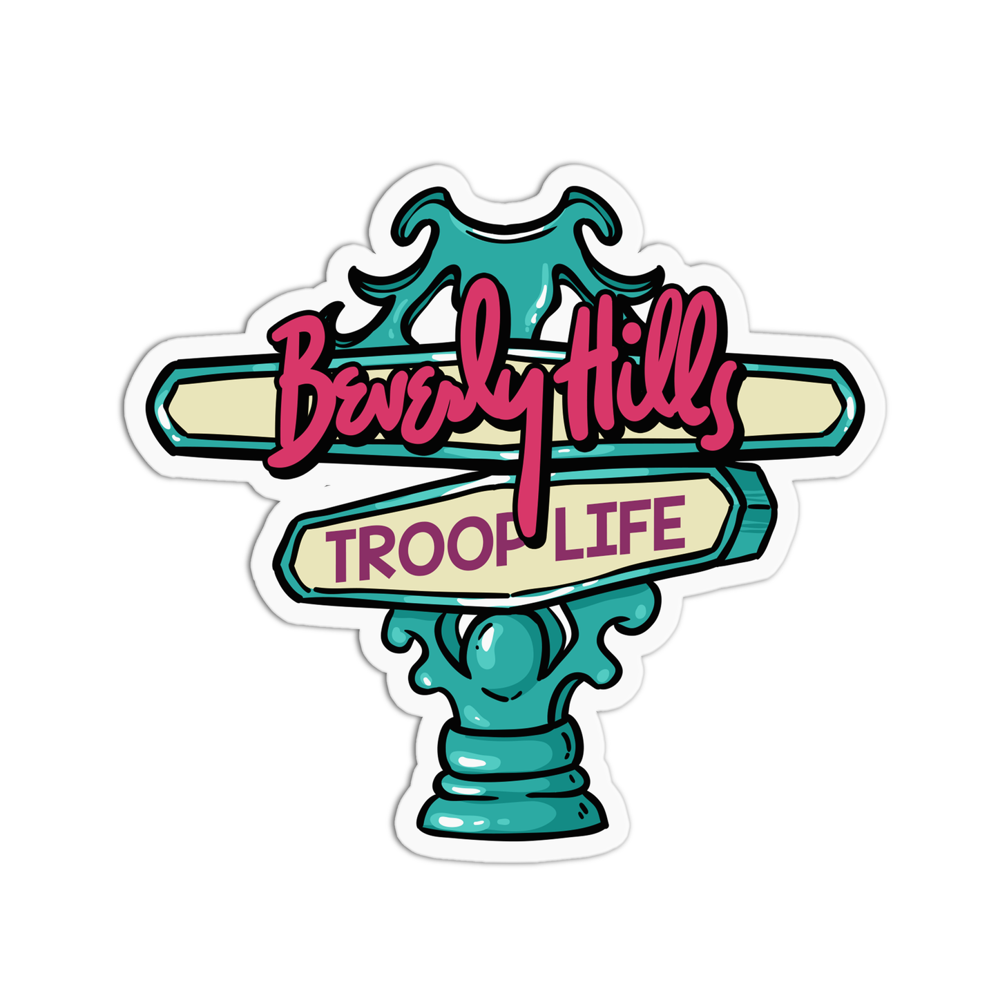 Beverly Hills Sticker