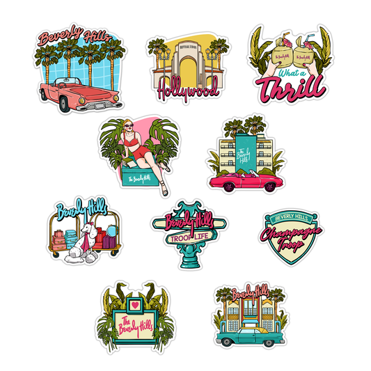 Beverly Hills Sticker Pack