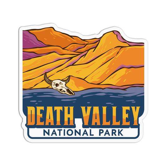 Death Valley National Park California Sticker
