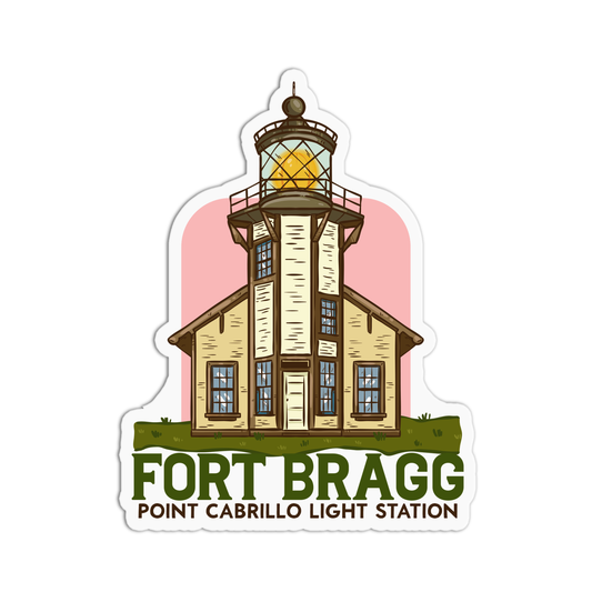 Fort Bragg California Sticker