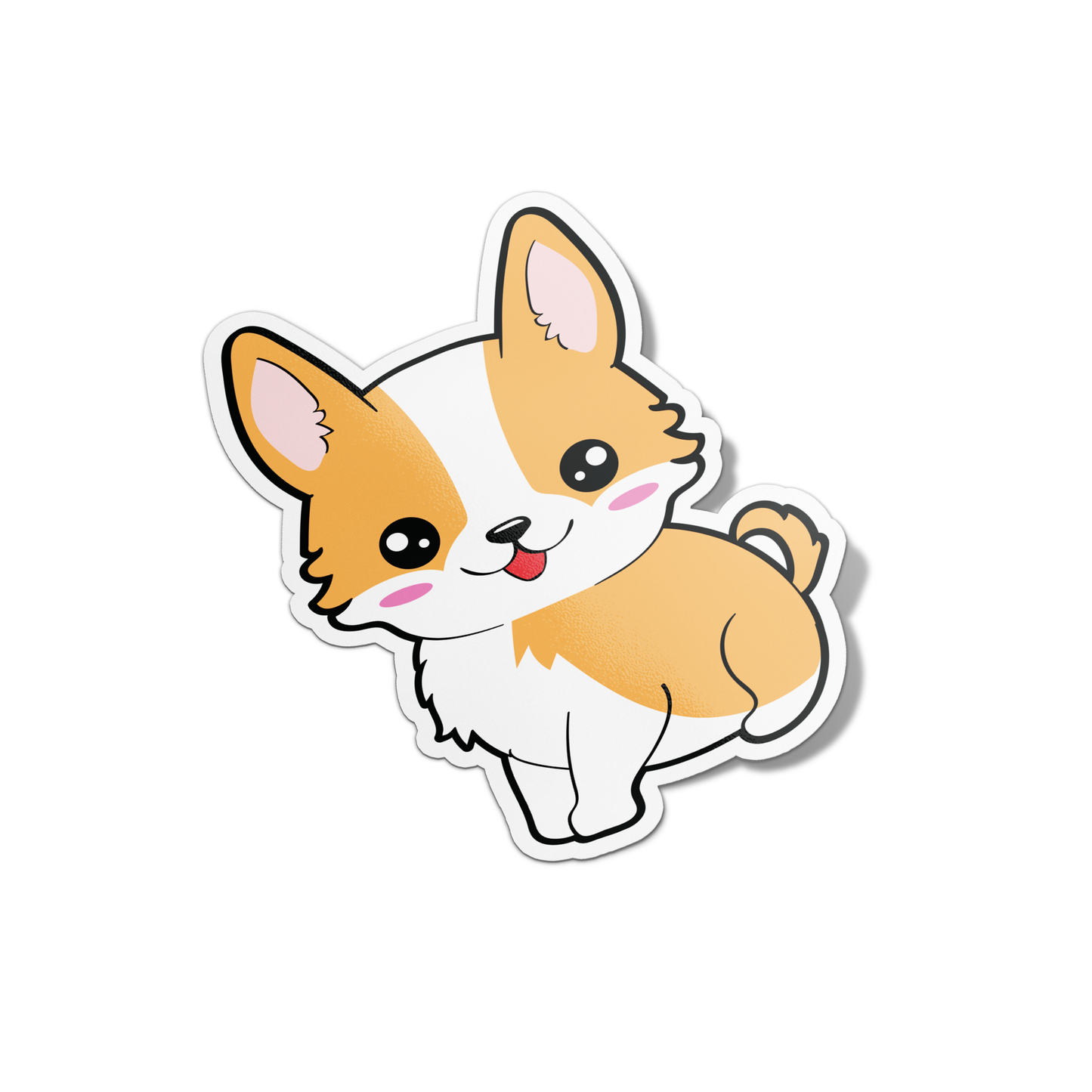 Cute Little Corgi Sticker