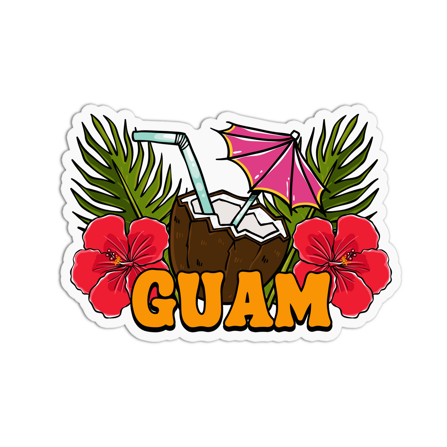 Guam Sticker