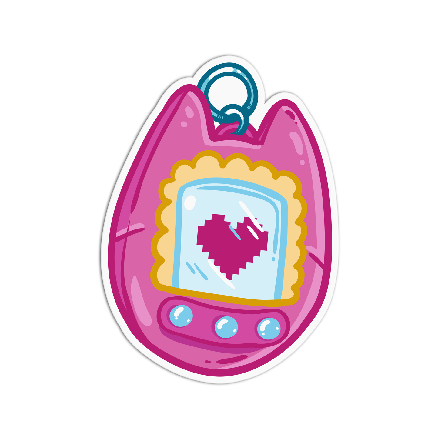 Keychain Cute Sticker