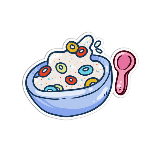 Cereal Cute Sticker