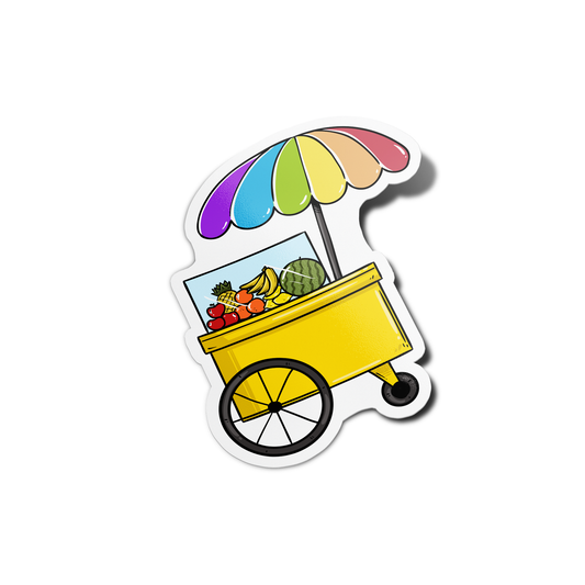 Fruit cart Mexican Sticker