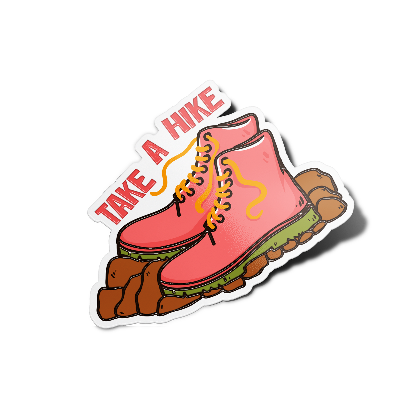 Take a Hike Nature Sticker