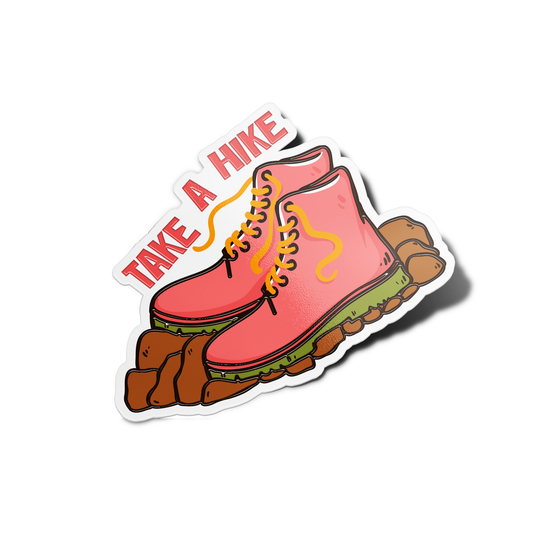 Take a Hike Nature Sticker
