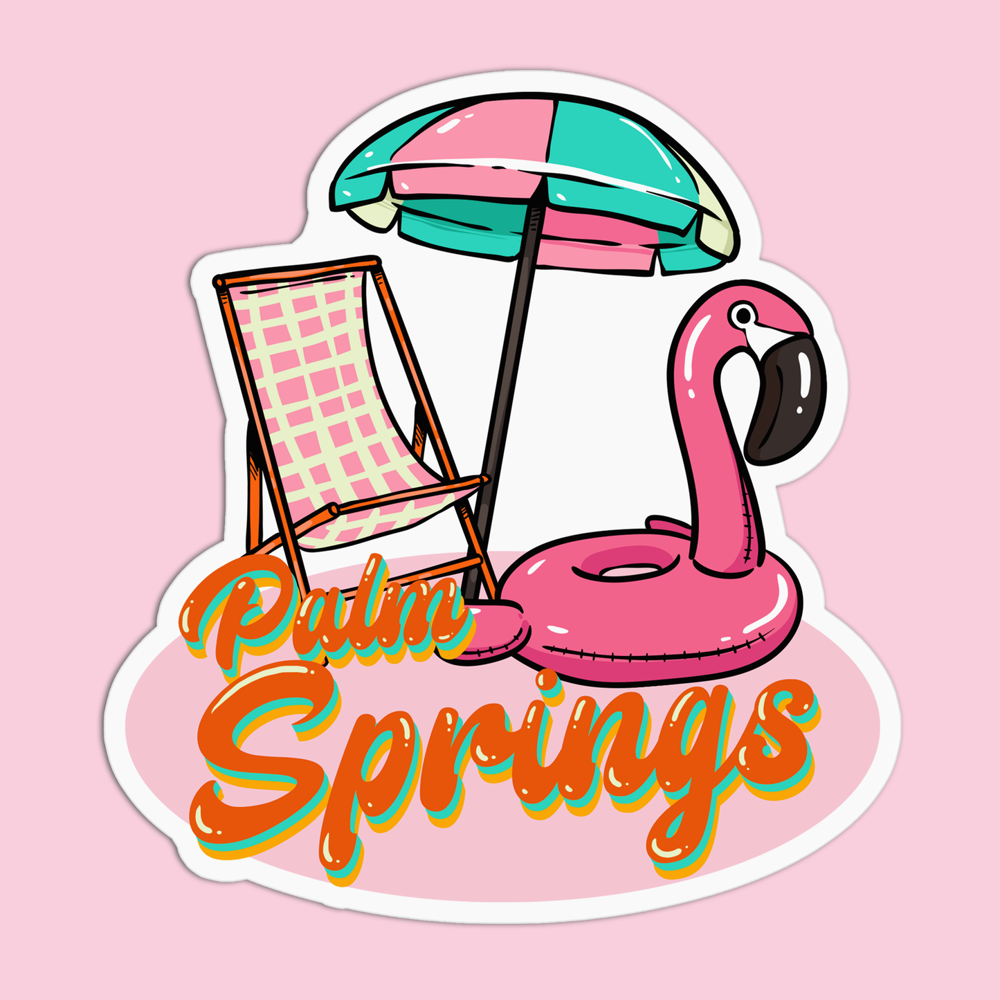 Palm Springs Sticker