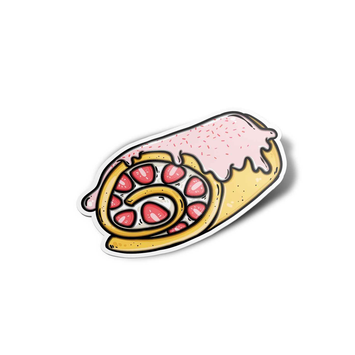 Cake Roll Sticker