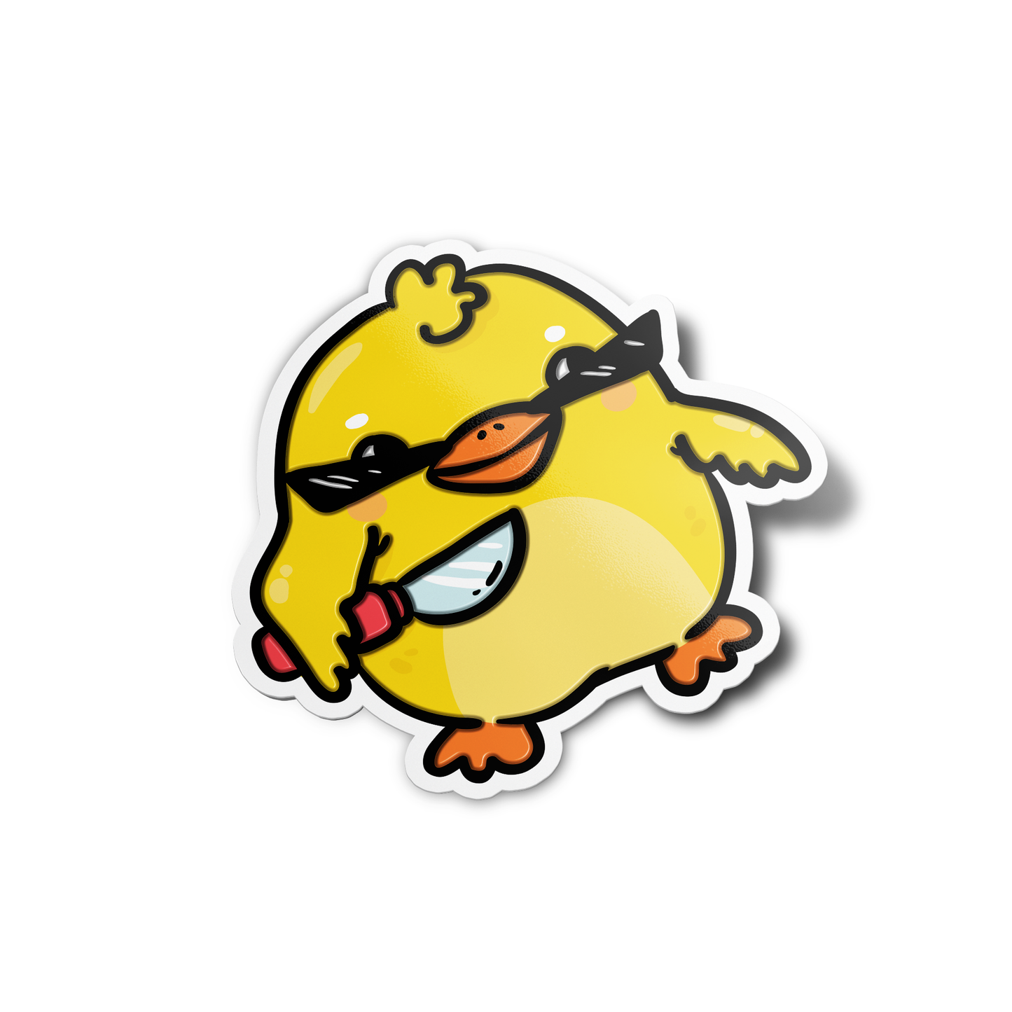 Cool Chick Sticker