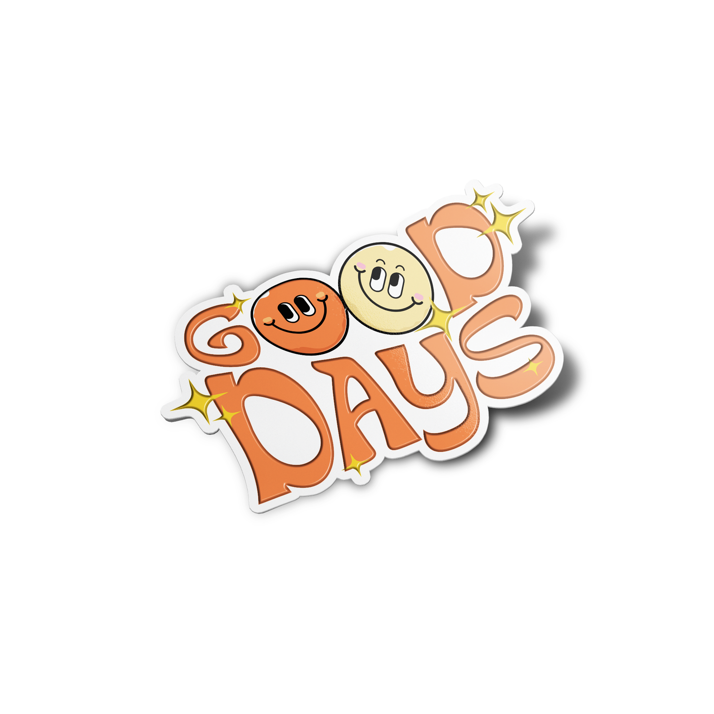 Good days Smiley Sticker